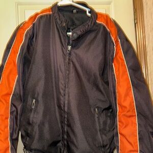 NexGen men’s textile armored racing style waterproof riding jacket